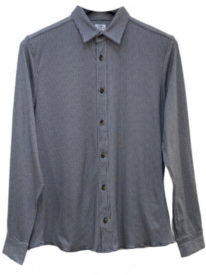 long-sleeved shirt in stretch fabric