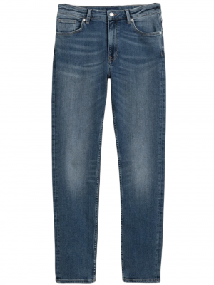Ultra-stretch slim-fit jeans