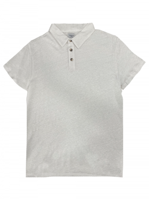 linen polo shirt