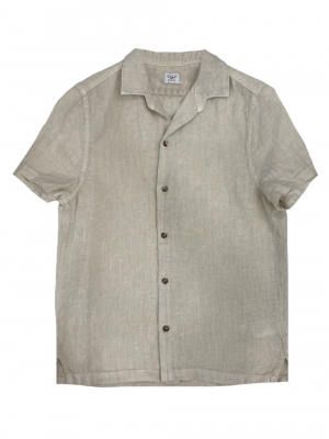 short sleeve linen shirt