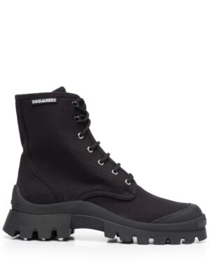 Tank Combat ankle boots