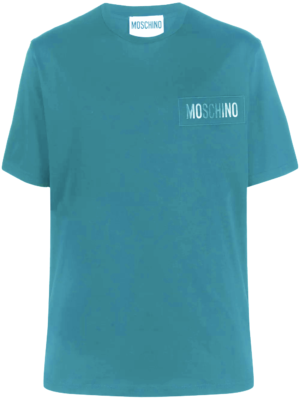 logo-embroidered organic cotton T-shirt