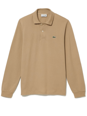 Classic Lacoste L.12.12 polo shirt with long sleeves