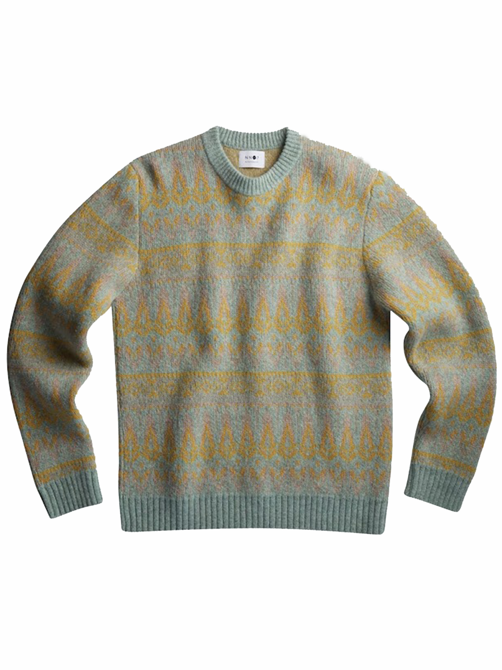 Wool crew neck sweater