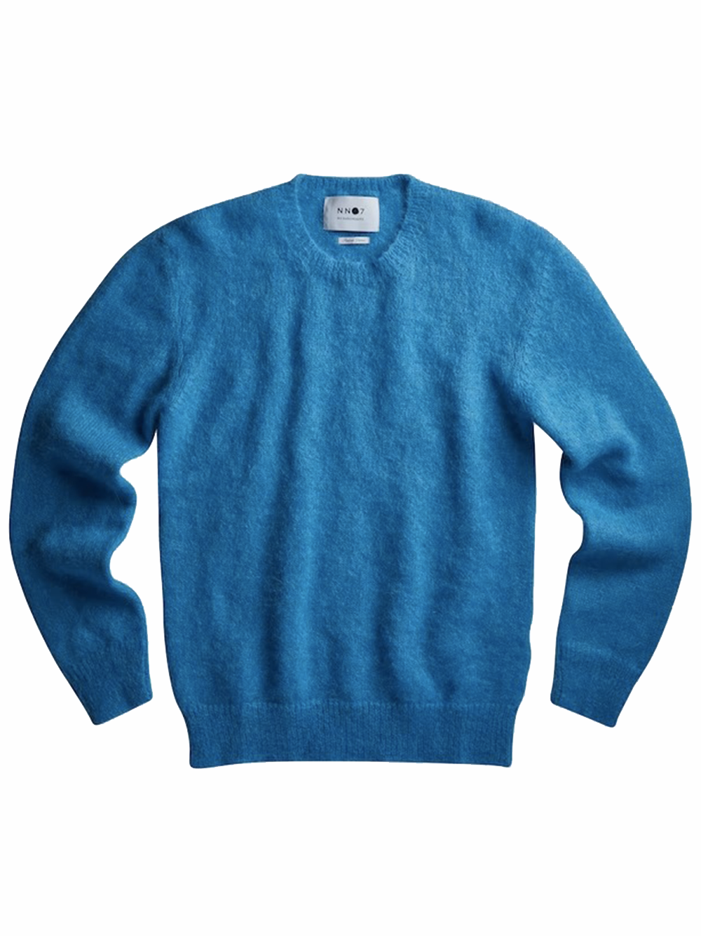 Wool blend crew neck sweater
