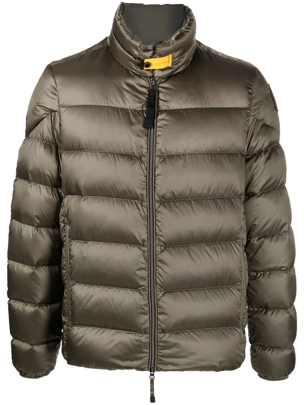 padded jacket with zip closure