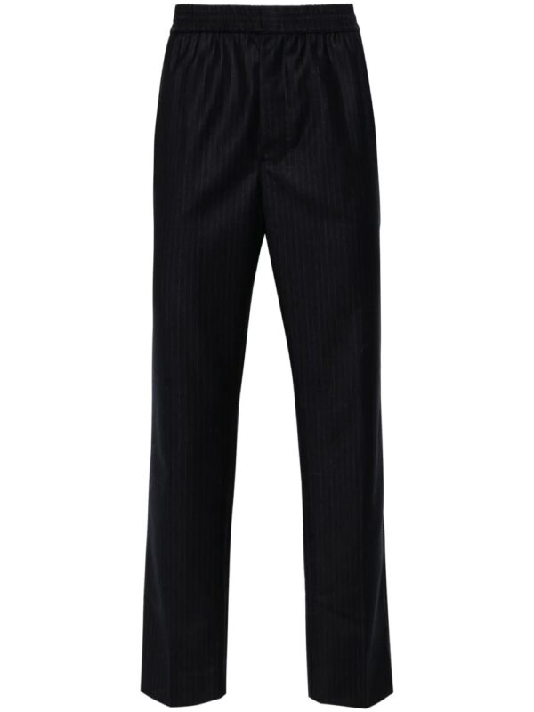 pantalon à fines rayures