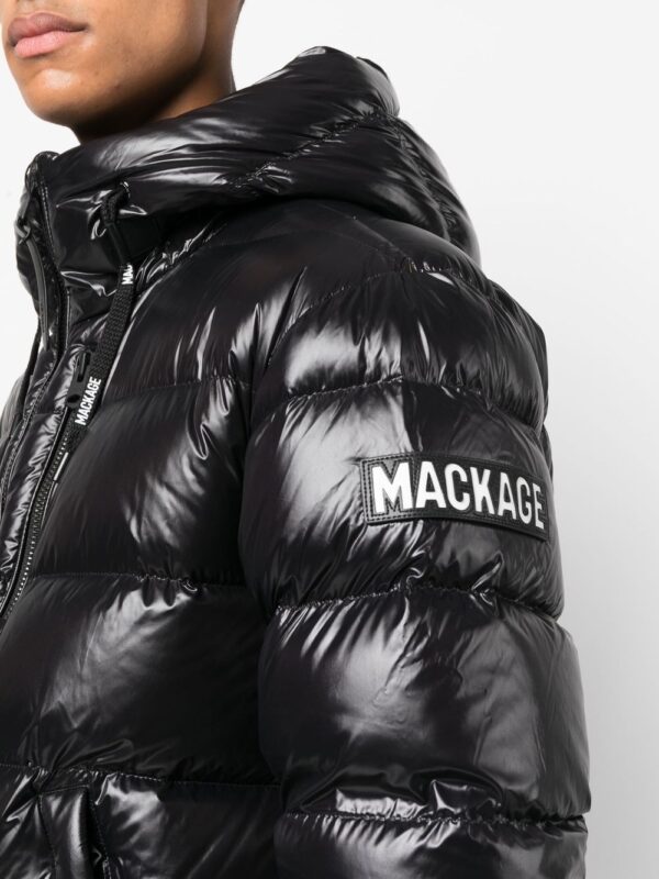 hooded quilted jacket - Image 5
