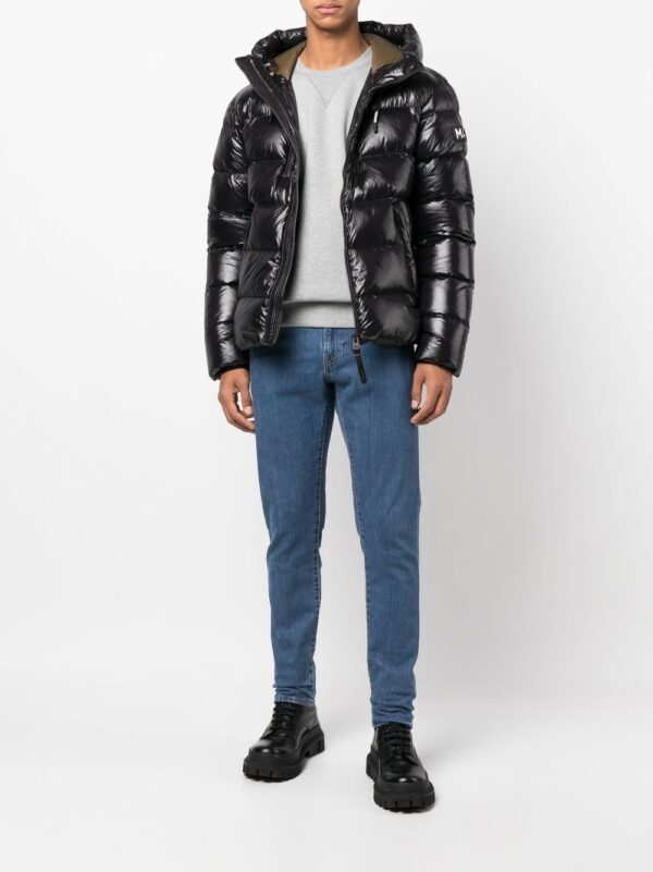 hooded quilted jacket - Image 2