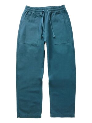 drawstring pants with patch pockets