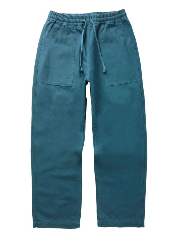 drawstring pants with patch pockets