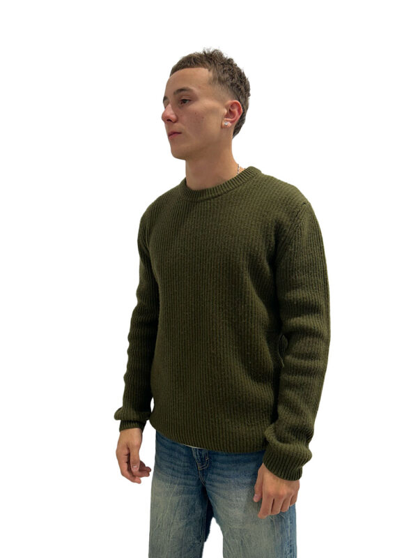 ribbed crew neck sweater - Image 2