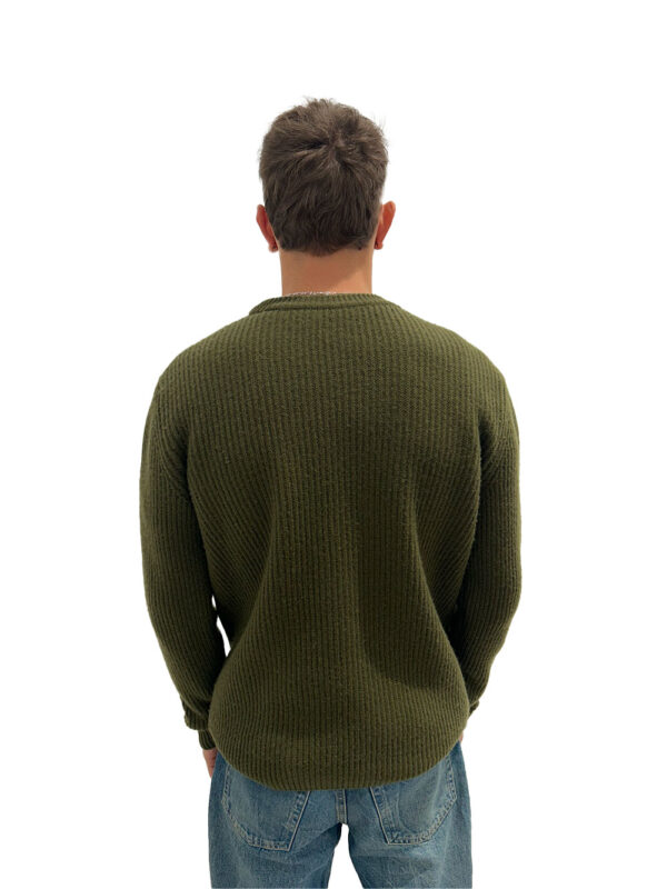 ribbed crew neck sweater - Image 3