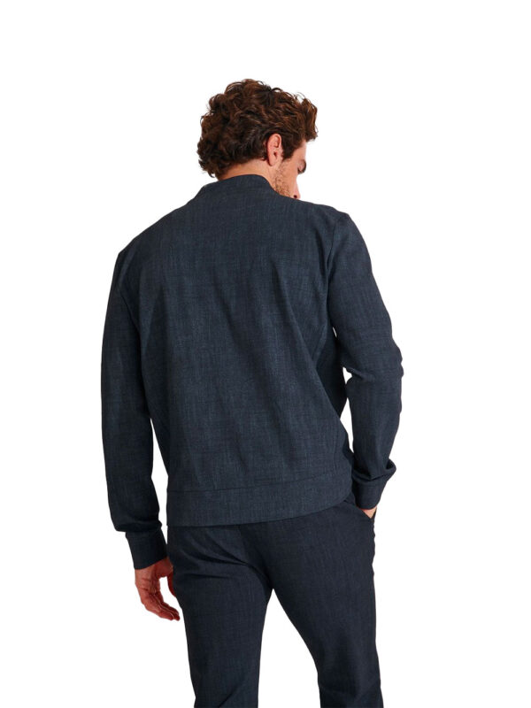Blouson noir zippé Danyel CANSIGLIA – Image 4