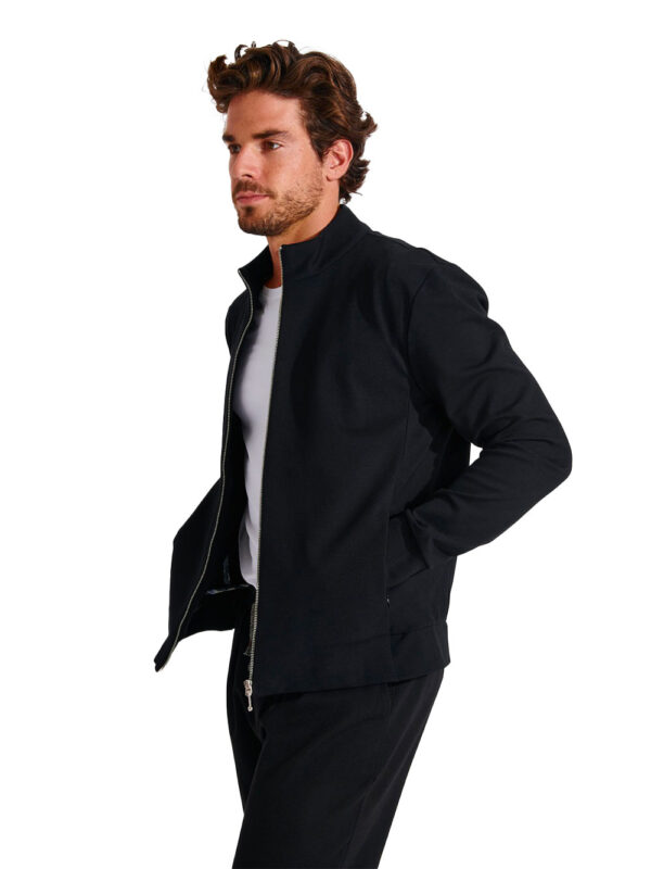 Veste noir LUC RAVENNE – Image 3