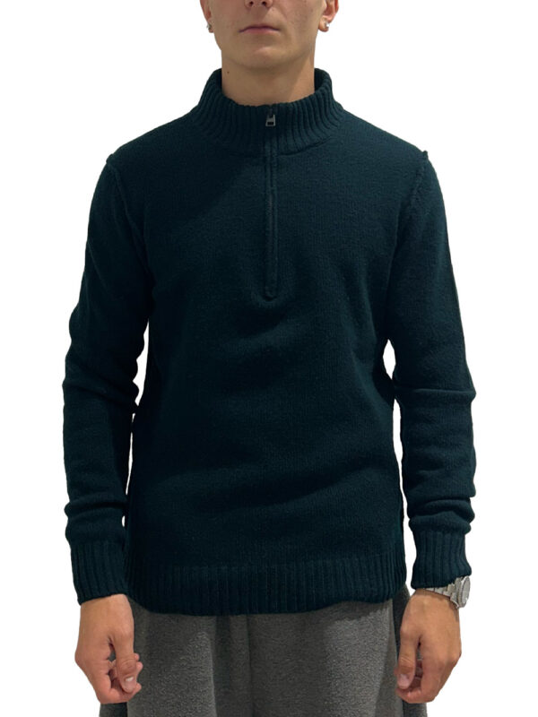 pull à col zippé