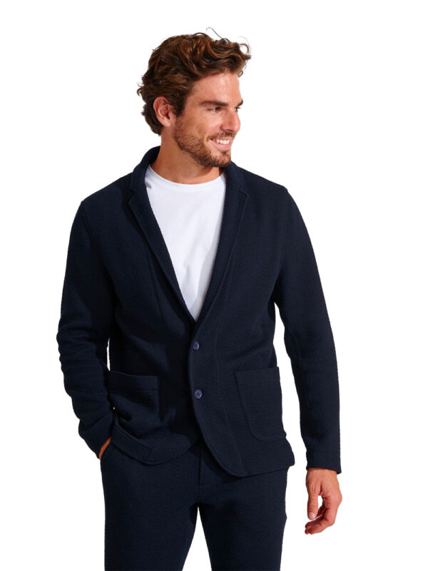 Veste bleu marine TONY TIGELLIO – Image 3
