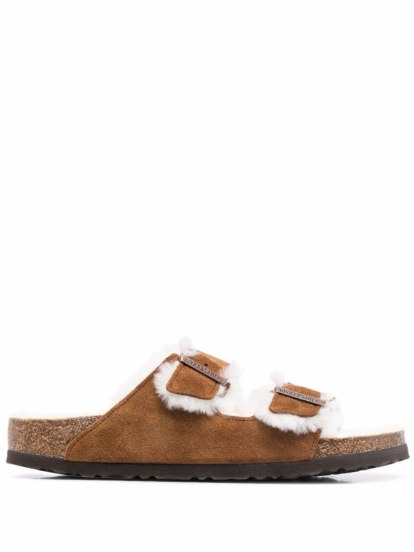 Arizona fur-lined sandals