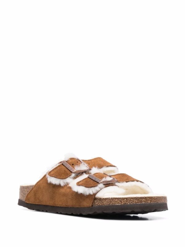 Arizona fur-lined sandals - Image 2