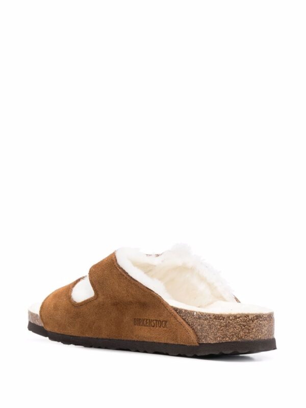 Arizona fur-lined sandals - Image 3