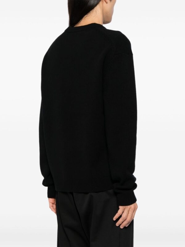 logo-intarsia jumper - Image 4