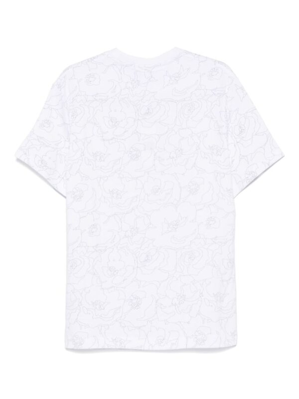 floral-print cotton t-shirt - Image 2