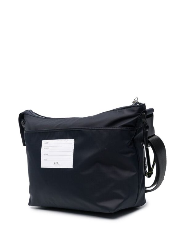 Treck shoulder bag with logo buckle closure - Image 3