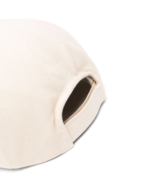 logo-embroidered cotton baseball cap - Image 2