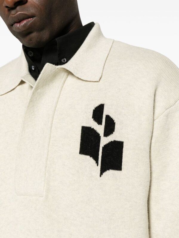 pull à motif monogrammé – Image 5