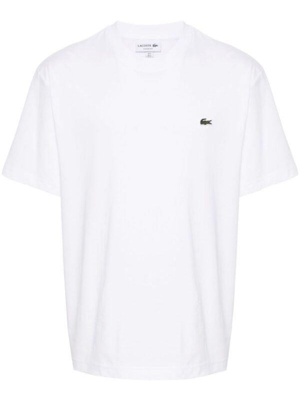 t-shirt en coton à patch logo
