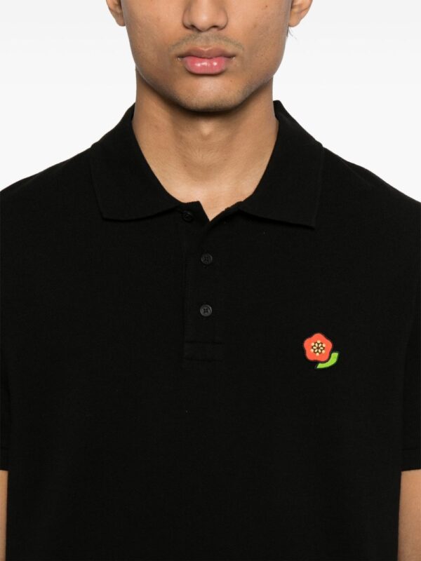 Pop Embrodered polo shirt - Image 4