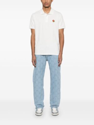 Pop Embrodered polo shirt