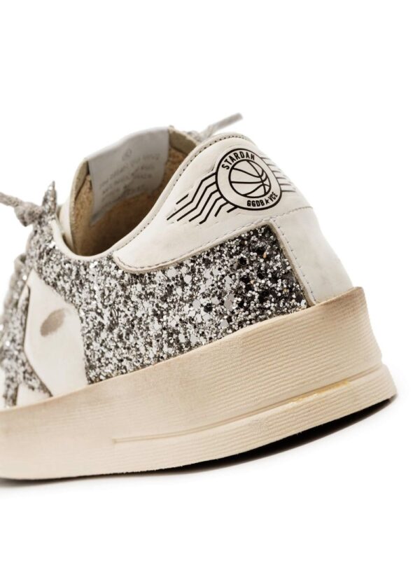 star patch lace-up sneakers - Image 2