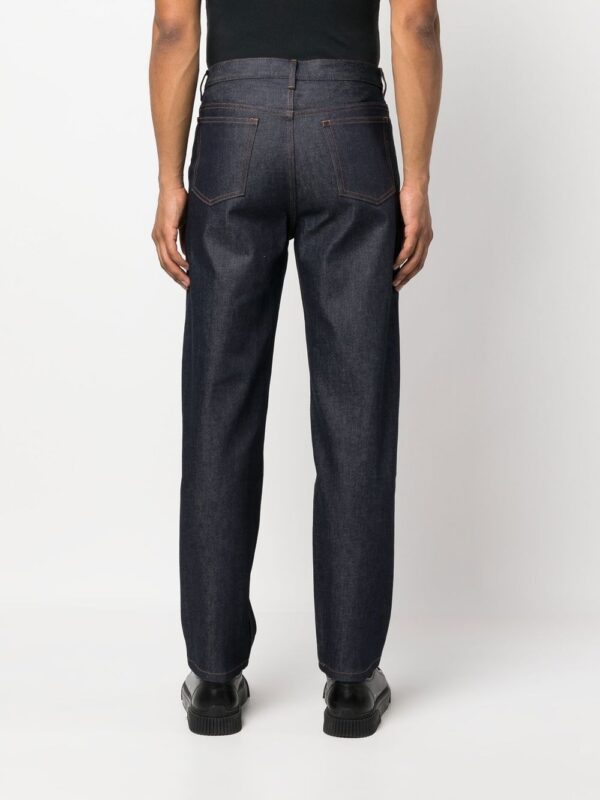 mid-rise straight-leg jeans - Image 4