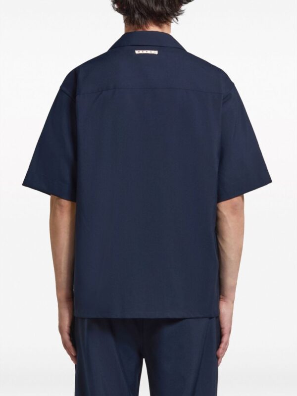 chemise en laine à col officier – Image 4
