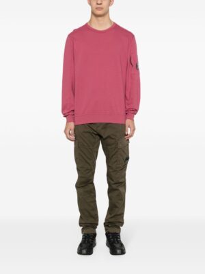 pantalon cargo à verre de lunette signature