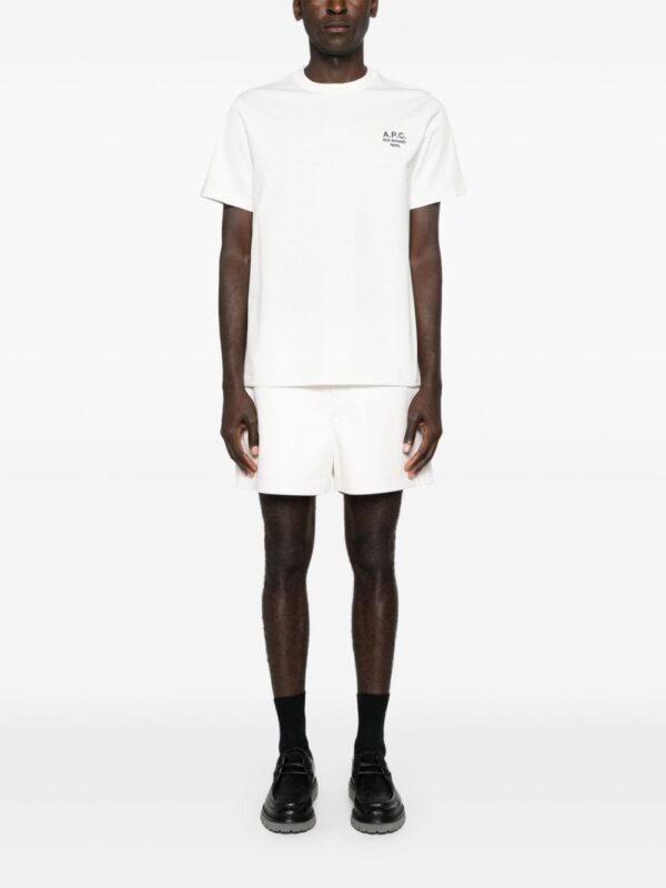 logo-embroidered cotton T-shirt - Image 2