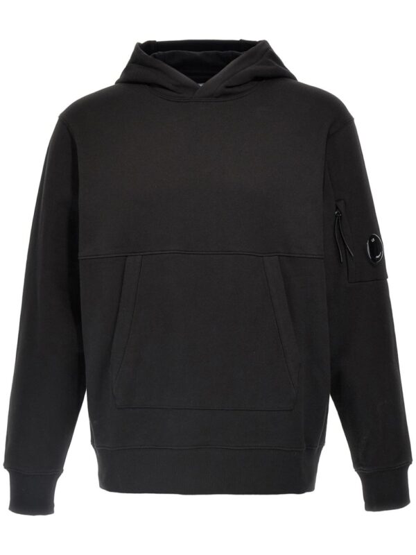 signature glass detail hoodie