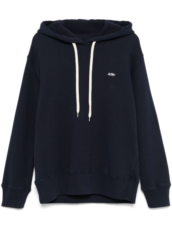 hoodie à logo brodé