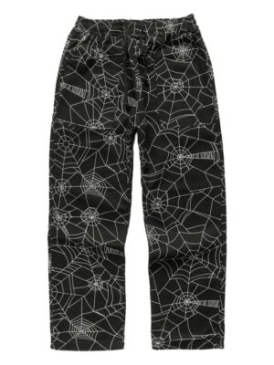 spider web pattern pants