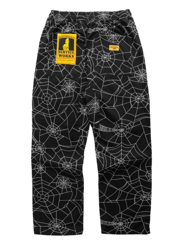 pantalon à motif toile d'araignée – Image 2