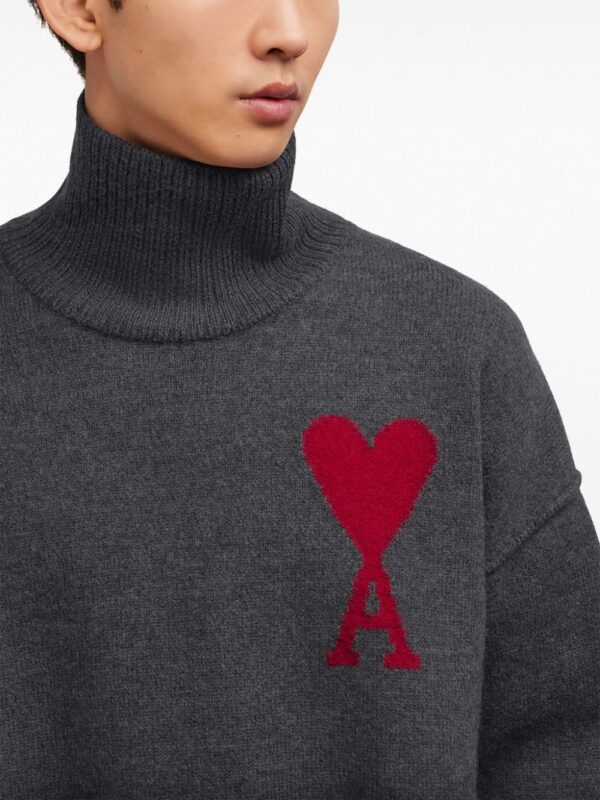 pull en laine à logo intarsia – Image 6
