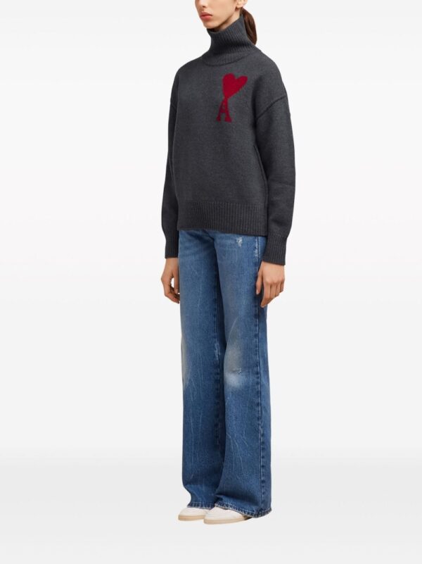 pull en laine à logo intarsia – Image 3