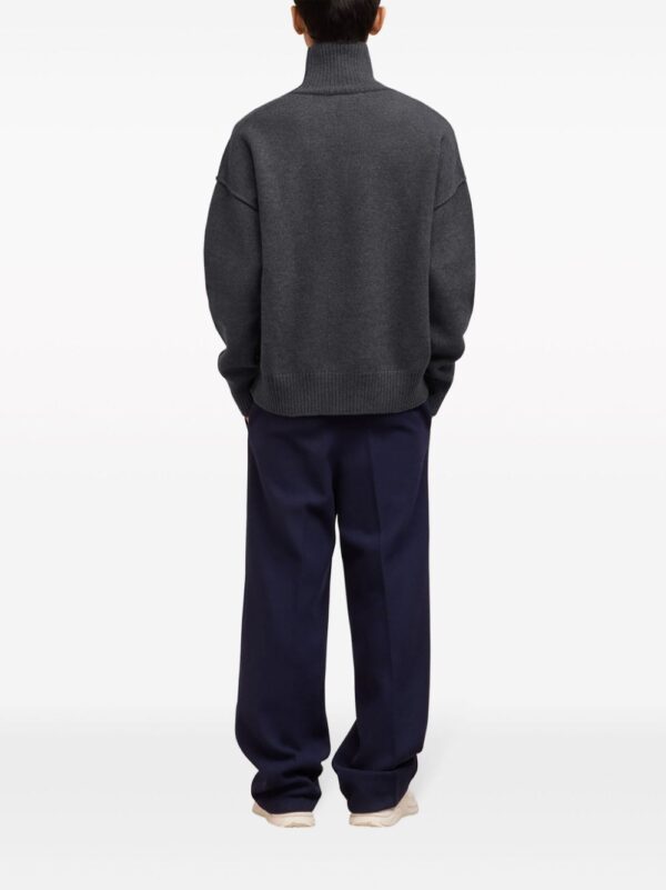 pull en laine à logo intarsia – Image 5