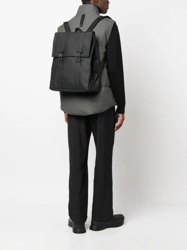 MSN embossed logo waterproof backpack - Image 2