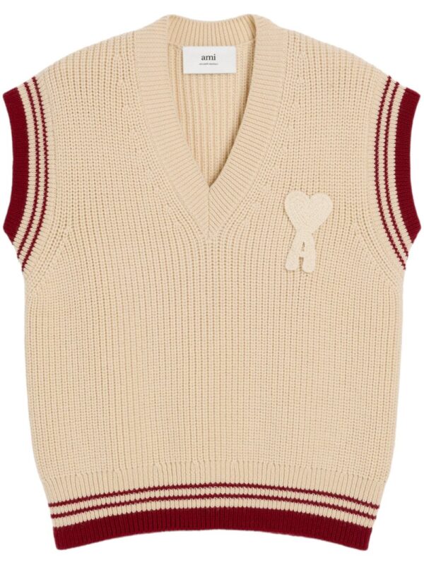 Ami de Coeur logo mesh tank top