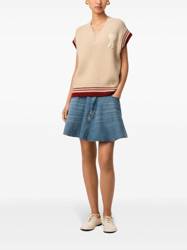 Ami de Coeur logo mesh tank top - Image 3