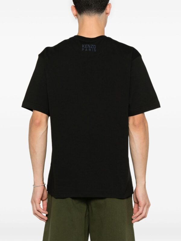 Lucky Tiger embroidered t-shirt - Image 3