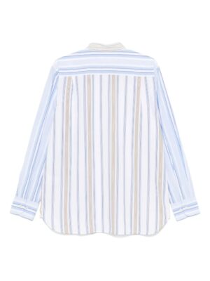 chemise à rayures multiples