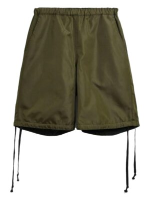 short à ourlet à lien de resserrage